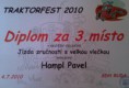 TRAKTORFEST 2010 RUDA - 3. MÍSTO